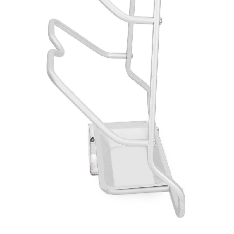 Pot Lid Organizer 30kg Load 3 Lid Capacity S Shaped
