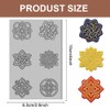 CHGCRAFT Polymer Clay Texture Sheets Chinese Knot Clay Texture Mat