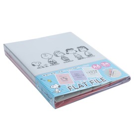 Nakabayashi Peanuts Flat File J A4S 3 Patterns (P+V+N) 3 Pack FF-J8031-3PB
