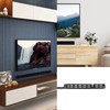 Split Wall Bracket Aluminum Alloy Strong and Durable Waterproof Bracket