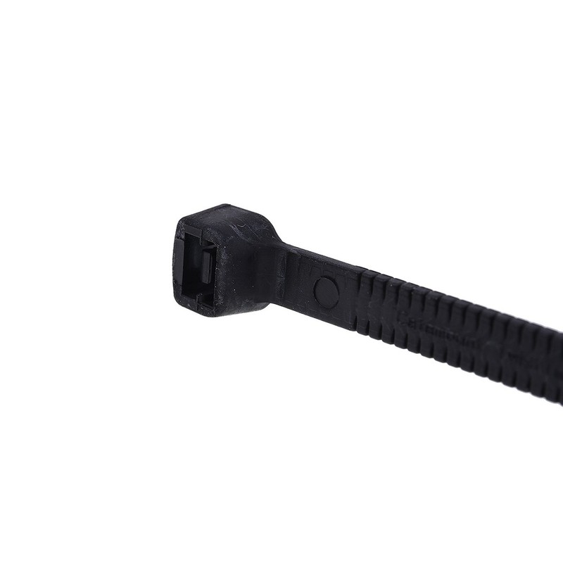 Phobya Zip tie black Twist Tail 4,7x180mm 10 pcs