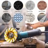 HRLORKC 4 Inch Concrete Turbo Diamond Grinding Cup Wheel 12