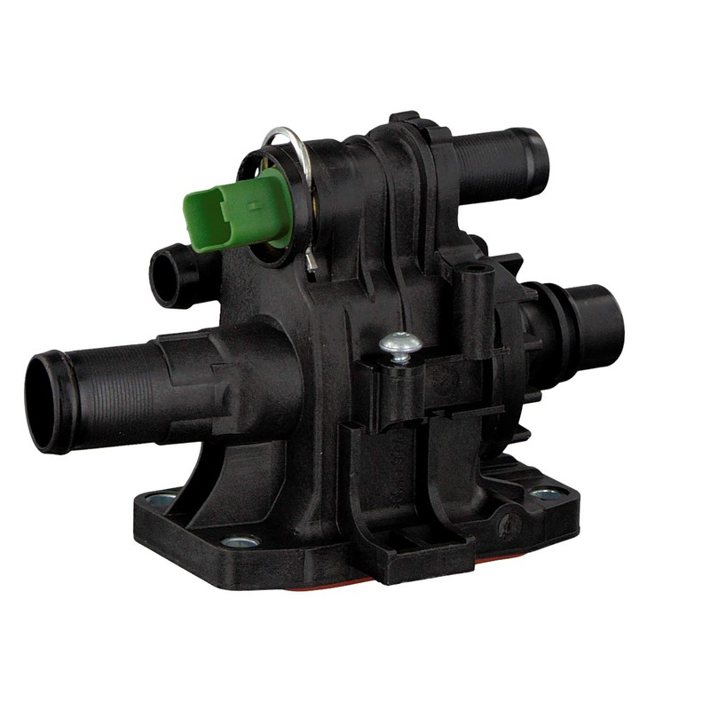 febi bilstein 36036 Thermostat Housing with temperature switch and seal,