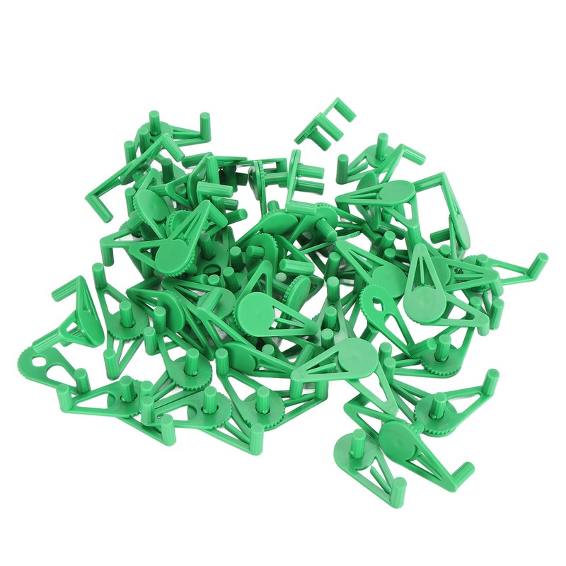 50pcs Low Stress Training Clips 360 Degree Adjustable Reusable Plastic