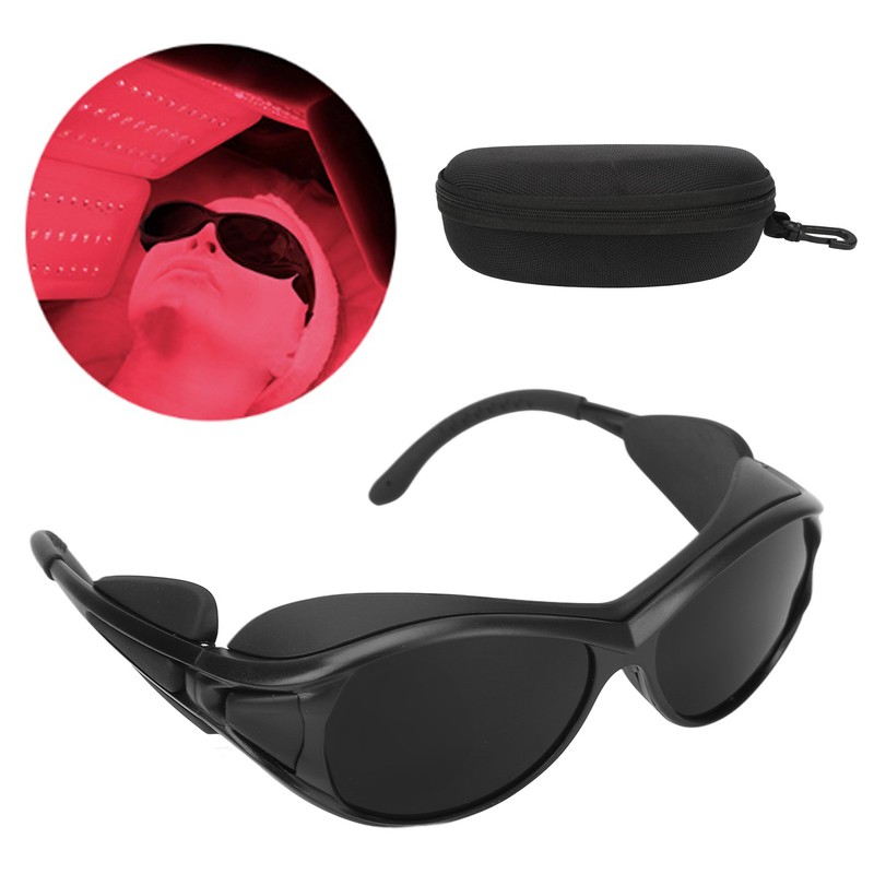 Red LED Light Protective Glasses Eyes Protection for Tanning Goggles