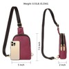 Haytijoe Small Crossbody Sling Bag for Women Travel Purses Anti