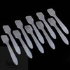 Hoyi Mini Makeup Spatulas (10 Pcs) Cosmetic Cream Spoons Cream Spatula Blue 8ea