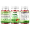 Mchokuu Oil of Oregano with Black Seed Oil Gummies, Raspberry,