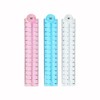 3 Pcs Folding Ruler Clear Ruler Soft Ruler for School