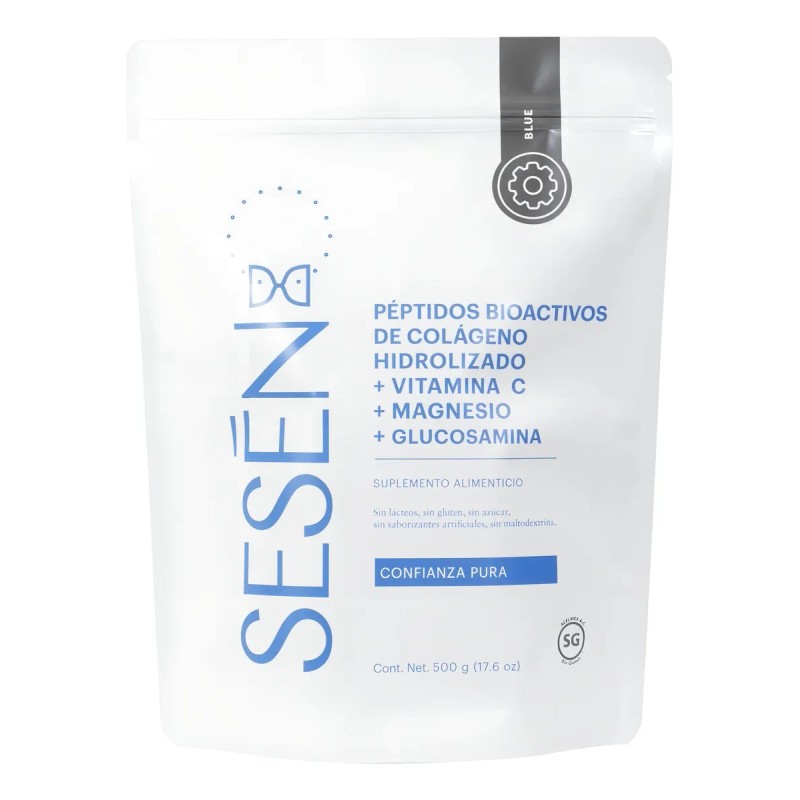 Sesen Blue Colageno Más Vitamina C Y Magnesio 2 Pack