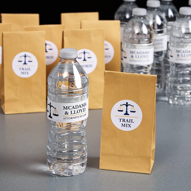 Avery Water Resistant Durable Wraparound Labels, 9.75” X 1.25” Labels