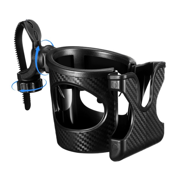 Wonderjune Golf Cart Cup Holder with Phone Holder 2 in