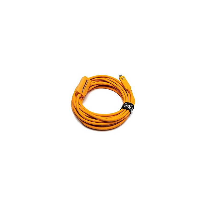 TetherBoost Pro USB-C Core Controller Extension Cable (High-Visibility Orange)