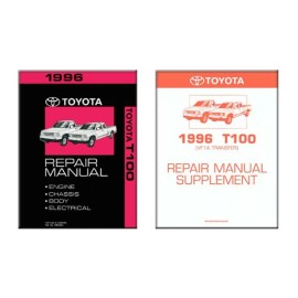 Toyota 1996 Toyota T100 with VF1A Transfer Supplement Shop Service Repair Manual Book