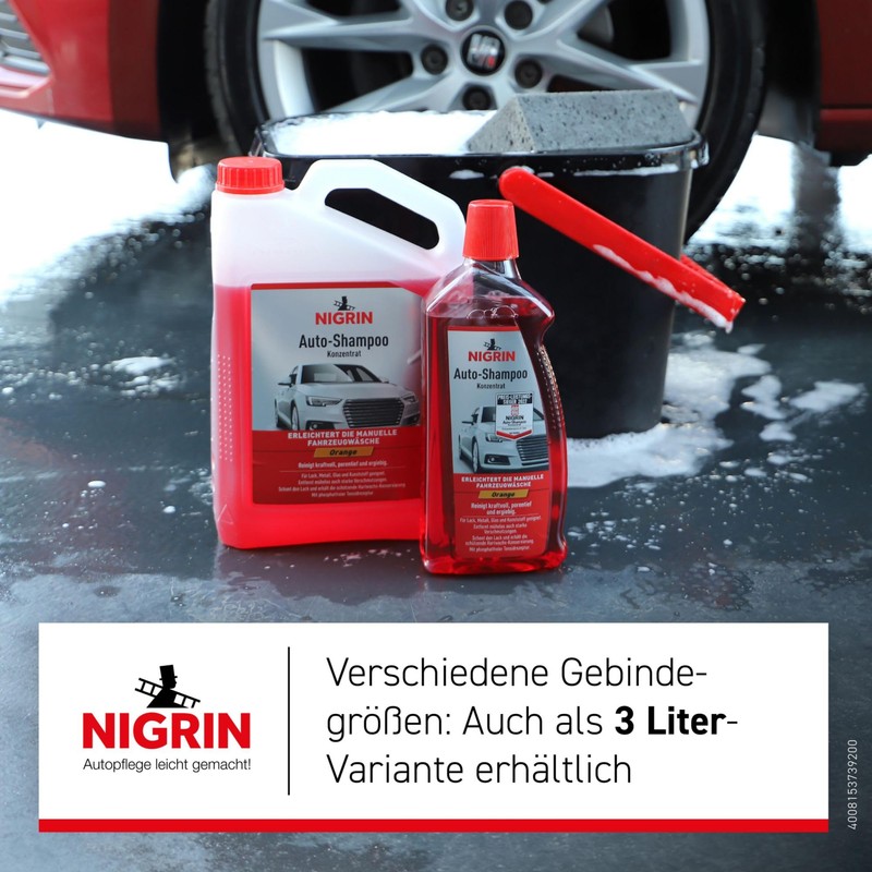 NIGRIN 73920 Car Shampoo Concentrate 1000 ml