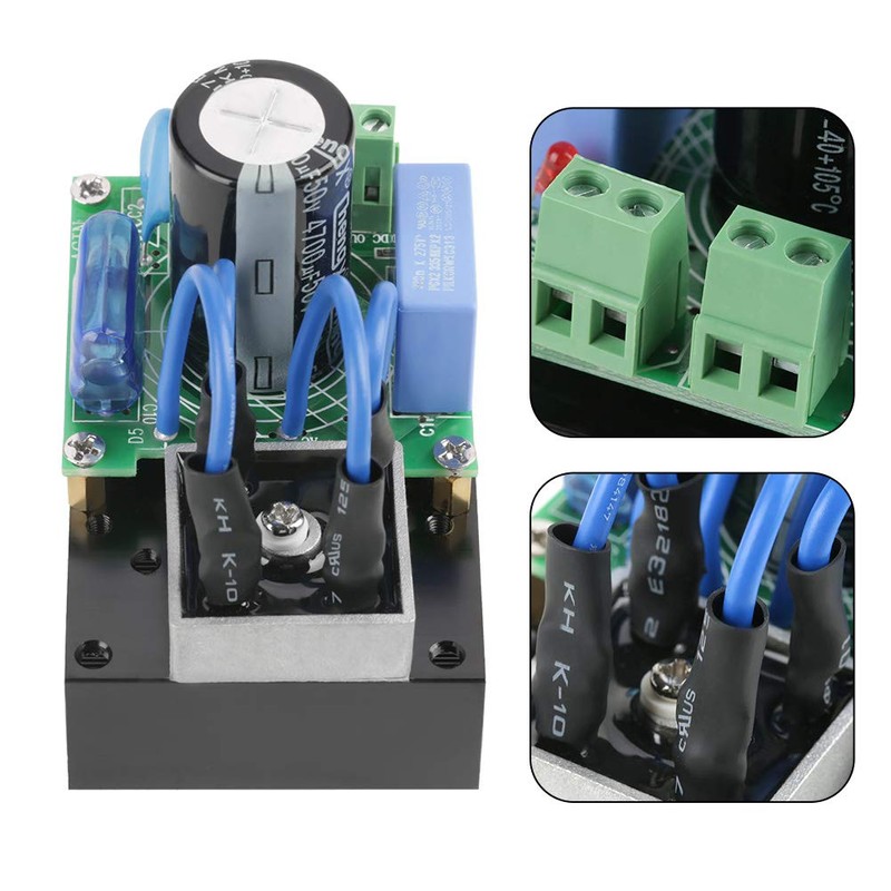 5-34VAC to 7-50VDC Universal Rectifier Module with Multiple Protection