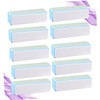 Ipetboom 10pcs Square Artwork Polishing Block Nail Buffer File Sand