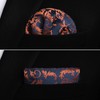 HISDERN Floral Paisley Wedding Tie Handkerchief Men's Necktie & Pocket