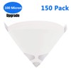 Terberl 150 Pack 100 Micron Paint Cone Paint Strainers, 100