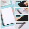 Yarotm Notebook Lined A4 - Spiral Binding Notepad 23.5 x