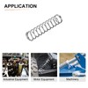 DTGN 1.2x12x50mm(DxODxL) Compression Springs, 10 Pack Ideal for Machinery, Spring