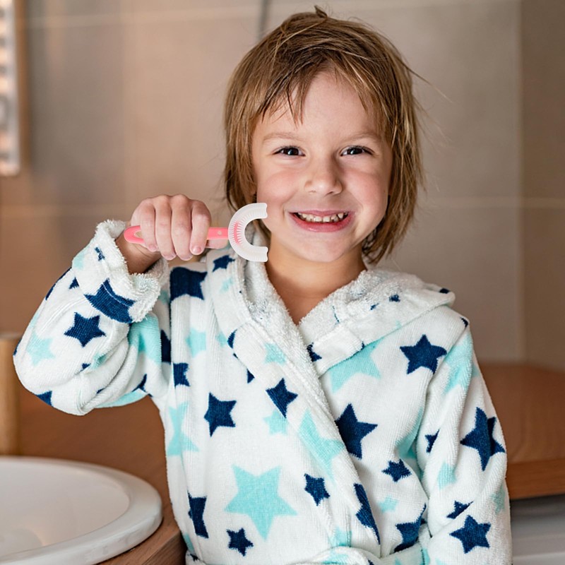 FOMIYES 4 Piezas Cepillo De Dientes Para Niños Cepillo De