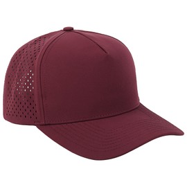 AIEOE 2025 Baseball Cap Mesh Men's Trucker Cap Summer Baseball Cap Men's Dad Cap 5 Panel Cap, red, Unit size