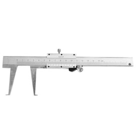 Inner Groove Vernier Caliper, 0-150mm, 0.02mm Carbon Steel Vernier Caliper, Portable Ruler Measuring Tool for Outdoor Use
