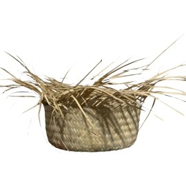 20 Sombrero Costeño Mechudo Disfraz Hawaiano Niño Adulto Color Natural