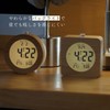 Table Clock, Alarm Clock, Digital Clock, Wooden, Natural Calendar, Temperature