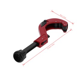 Tube Cutter, CT‑206 6‑64mm Alloy Steel Pipe Cutter Tubing Cutter for PVC Copper Brass Aluminum Stainless Steel Pipes