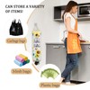 AOOTUERL Sunflower Plastic Bag Holder for Kitchen, carrier bag storage,