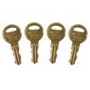 4 llaves de puerta King para puerta de teléfono, sistema
