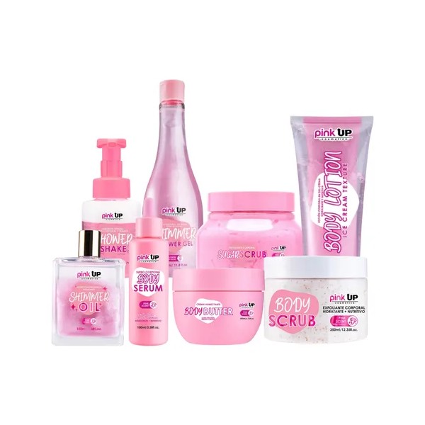 Pink Up Pink Scent Kit Completo 8pz Aroma Dulce Rosado