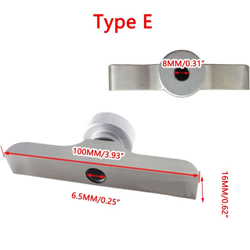 Depth Gage Bottom Base, 100 x 16MM Caliper Gauge Base