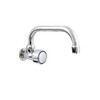 HYDROLAND Water Valve, 3/4 Inch U Shape Wall Valve, Cold