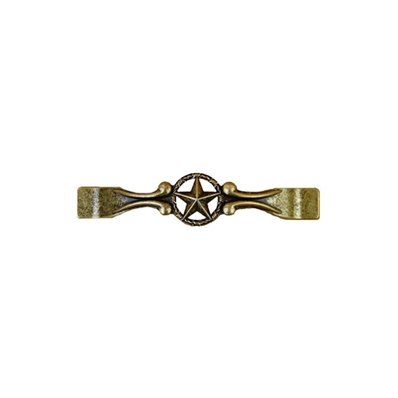 Set of 6 Drawer Handle Star with Barbwire Cabinet Pull