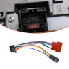 MASO ISO Wiring Harness 16 Pin Stereo Radio Adapter Plug