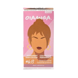 Oiamiga Deep Caramel Permanent Hair Colour with Natural Ingredients 120 ml