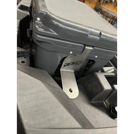Queen City Fab Cooler Brackets for Yeti 35 Polaris RZR Mounts RZR logo XP1000  (USA MADE)