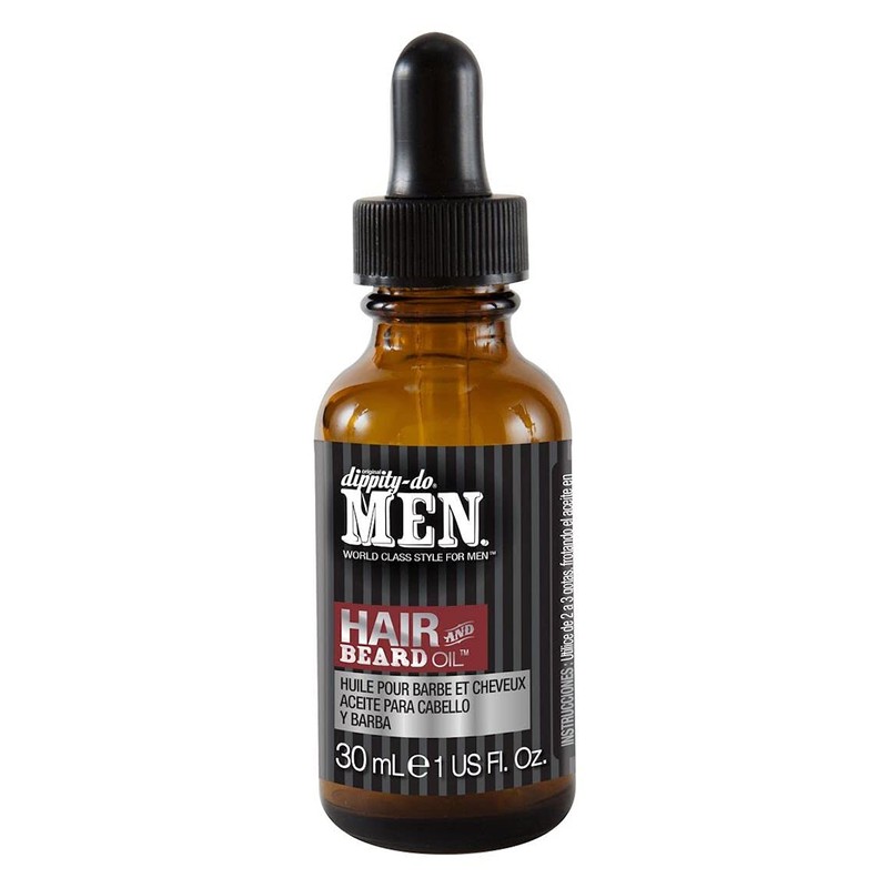 Dippity-do Men Aceite Para Barba Y Cabello Elixir Natural