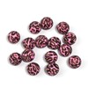 【B170】 Beads for DIY Projects: 15mm Round, Mixed Color, 30Qty