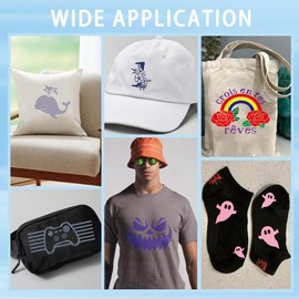 RENLITONG Gray Iron on Vinyl Roll - 12Inch x 25ft Heat Transfer Vinyl for T-Shirt HTV Vinyl Rolls for All Cutter Machine - Easy to Cut & Weed for Heat Transfer Design (Gray, 25ft)