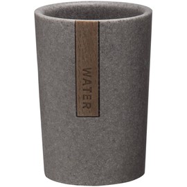 Sealskin Pierra Tumbler, Polyresin, Grey, 8.1 x 10.8 x 7.3 cm