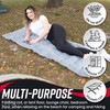 VaygWay Foldable Outdoor Camping Cot and Cot Pad Mattress- Soft