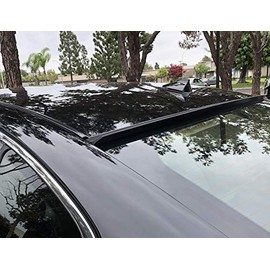 JR2 Unpainted Rear Window Roof Spoiler Made for 2008 2009 2010 2011 2012 Honda Accord Sedan 2D Coupe