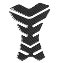 Gas Tank Pad, Carbon Fiber Motorcycle Gas Tank Pad Protector Stickers Fishbone Tank Pad Universal Tank Stickers Anti-Scratch Traction Pads for Motorcycle