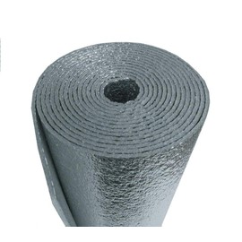25 Sqft R-8 HVAC Duct Wrap Insulation Reflective 2 Sided Foam Core 12' x 25'