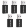 HUTSRAI 5 Pieces USB Data Blocker, USB Charging Only Adapter