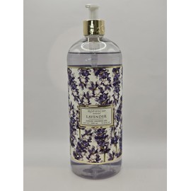 Lavender Luxury Shower Gel, 33.8 Fl Oz Pump Bottle, Made in Italy